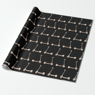 Papier Cadeau Motif E-Scooter