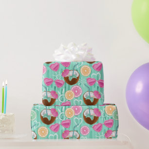 Papier Cadeau Motif Été Plage 