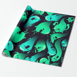 Papier Cadeau Motif fantôme