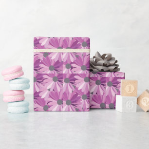 Papier Cadeau Motif floral de Marguerite africaine