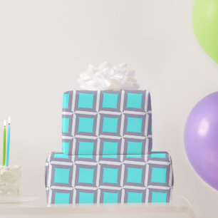Papier Cadeau Motif géométrique minimaliste