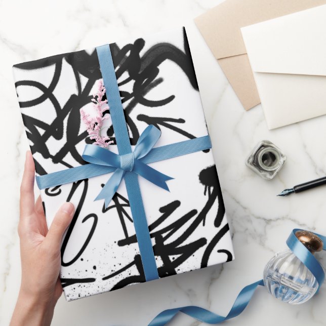Papier Cadeau Motif Graffiti (Cadeaux)