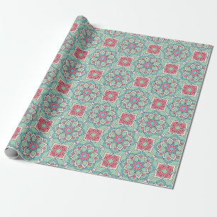 Papier Cadeau Motif Mandala/Carrelage marocain