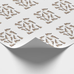 Papier Cadeau motif mariage