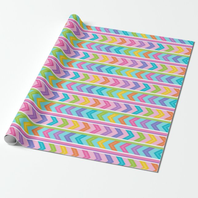 Papier Cadeau Motif mexicain (Déroulé)