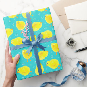 Papier Cadeau Motif mignon de Pâques