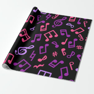 Papier Cadeau Motif musical