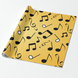 Papier Cadeau Motif musical
