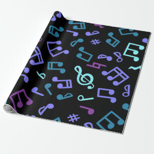 Papier Cadeau Motif musical