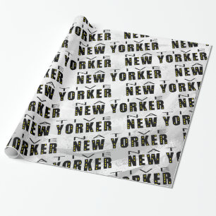 Papier Cadeau Motif natif du New Yorker