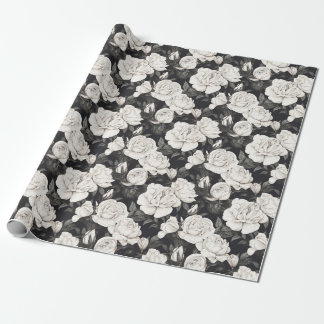 Papier Cadeau Motif noir et blanc
