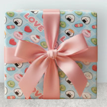 Motif Nourriture Sushi Mochi Kawaii AMOUR