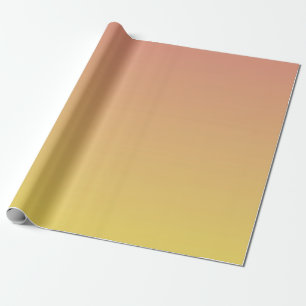 Papier Cadeau Motif orange à ombre jaune