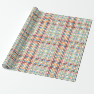 Papier Cadeau Motif pastel pointillé