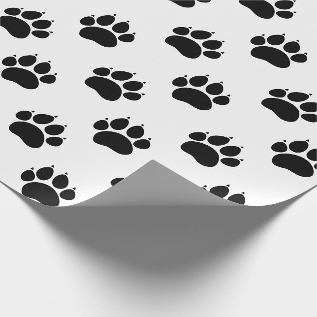 Papier Cadeau Motif Paw (Coin)
