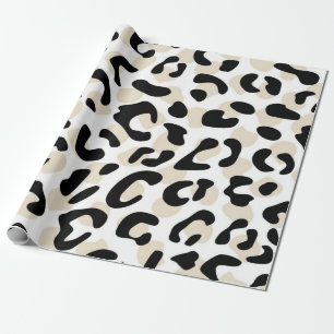 Papier Cadeau motif poster de animal