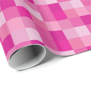 Papier Cadeau Motif rose de Pixelated