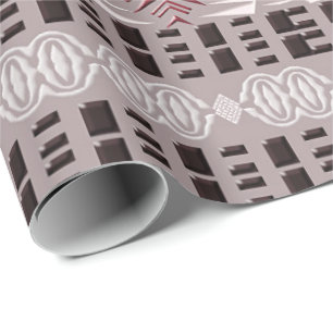 Papier Cadeau motif sans couture africain ethnique