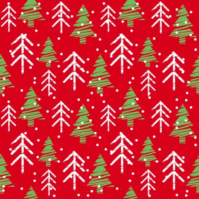 Papier Cadeau Motif sans couture avec sac cadeau de Noël stylisé (Créateur téléchargé)
