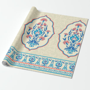 Papier Cadeau Motif sans couture en tissu de style ethnique