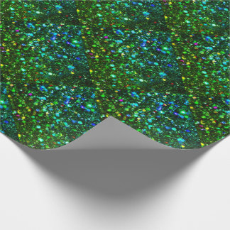 Papier Cadeau Motif scintillant de parties scintillantes - Noël