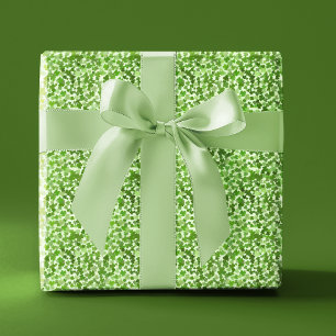 Papier Cadeau Motif shamrock