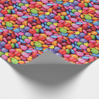 Papier Cadeau Motif Skittles  