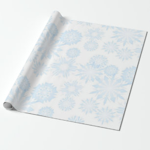 Papier Cadeau Motif Snowflake