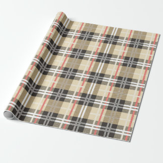 Papier Cadeau Motif Tartan classique