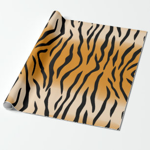 Papier Cadeau Motif Tiger Stripes
