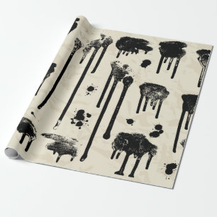 Papier Cadeau Motif transparent Abstrait