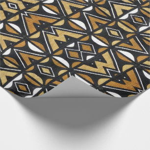 Papier cadeau Motif tribal africain