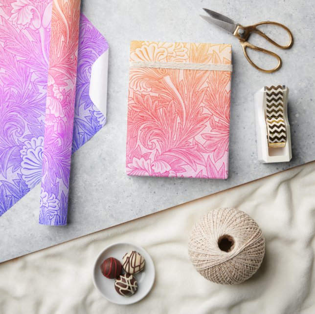 Papier Cadeau motif vintage (Artisanat)