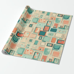 Papier Cadeau Motif vintage