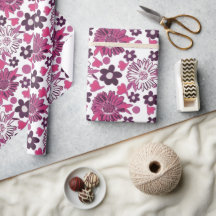 Motif Vintage floral élégant unique