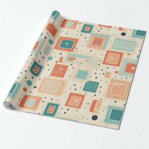 Papier Cadeau Motif vintage pour le bloc-notes (2)