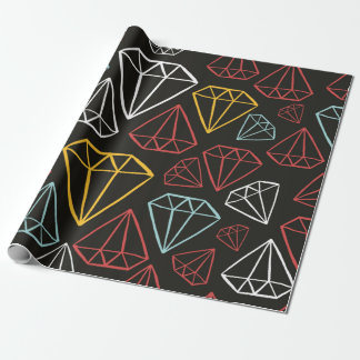 Papier Cadeau motif vintage transparent, éléments de conception 