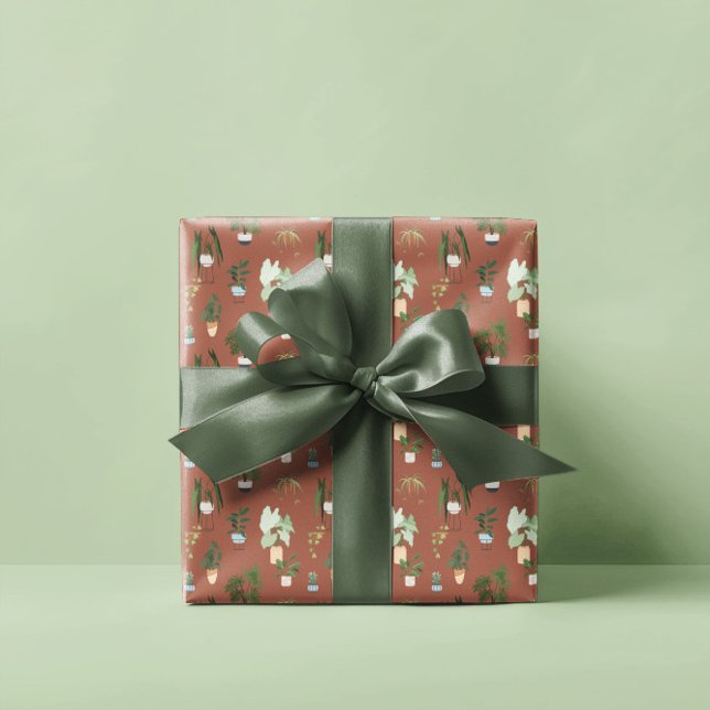 Papier Cadeau Motif Wild Cactus (Créateur téléchargé)