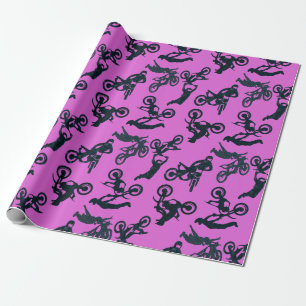 Papier Cadeau Motocross