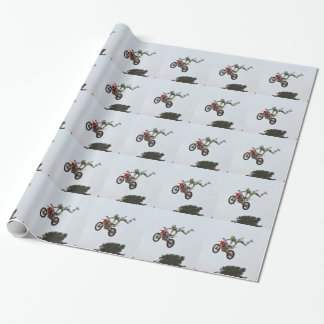 Papier Cadeau Motocross extrême