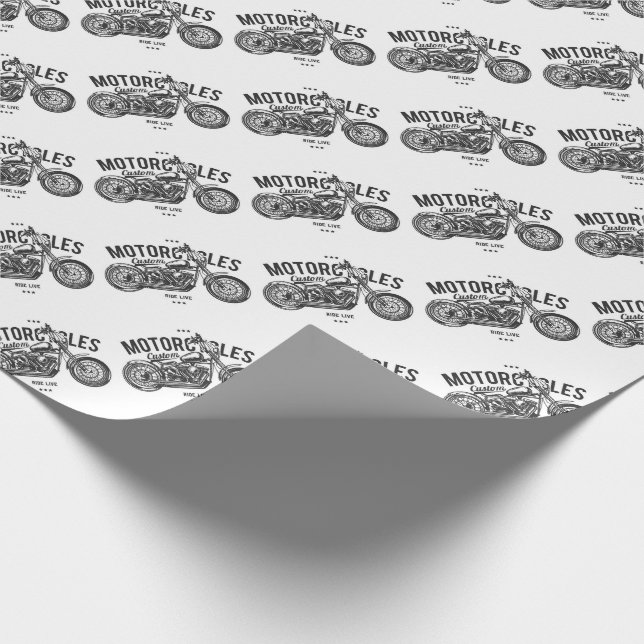 Papier Cadeau Motocycles (Coin)