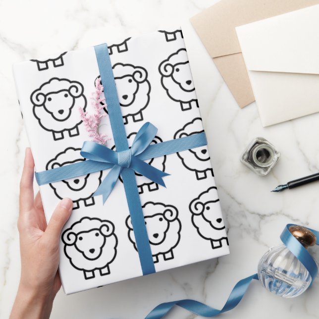 Papier Cadeau Mouton (Cadeaux)