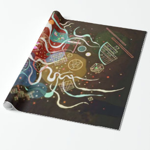 Papier Cadeau Mouvement Kandinsky I Abstrait Artwork