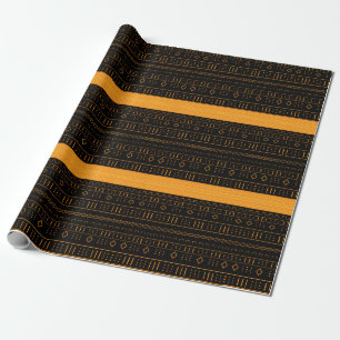 Papier Cadeau Mudcloth moderne