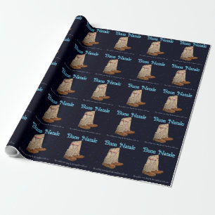 Papier Cadeau Mukluks de Noël