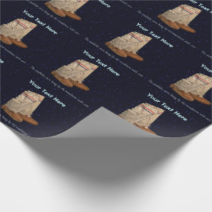 Papier Cadeau Mukluks de Noël