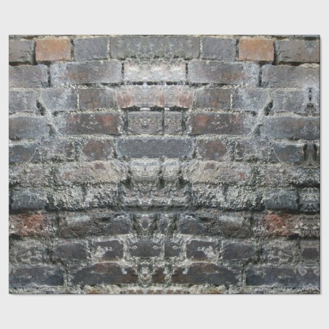 Papier Cadeau Mur en brique (Couture)