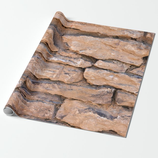 Papier Cadeau Mur en brique acide. Arrière - plan de murs de bri (Déroulé)