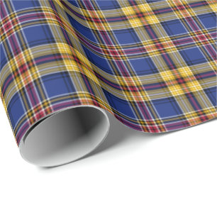 Papier Cadeau Murtaugh Clan Tartan Irlandais Plaid Motif
