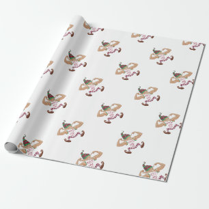 Papier Cadeau Muscle Elf